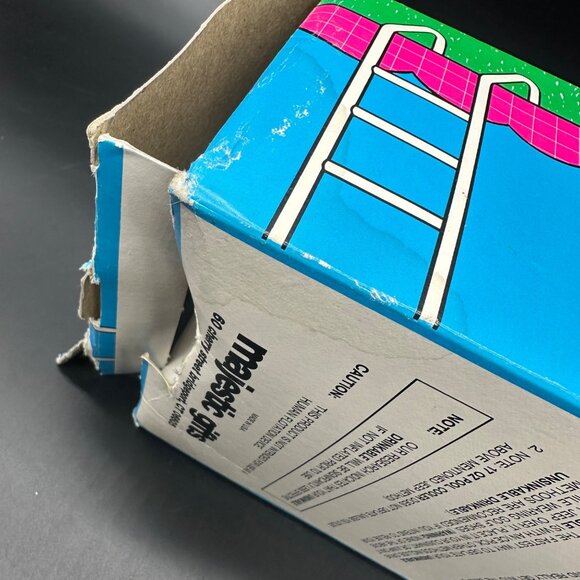 Vintage Unsinkable Drinkable Butler Pool Float Inflatable Drink Holder 1970s Kit - Picture 10 of 11